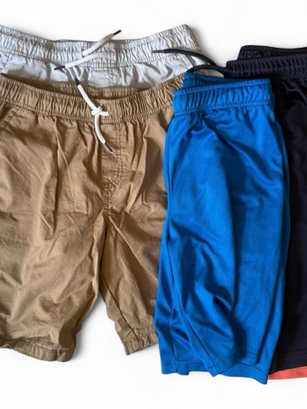 Kids size 14 boys Elastic-Waist Shorts bundle 5 pairs  summer